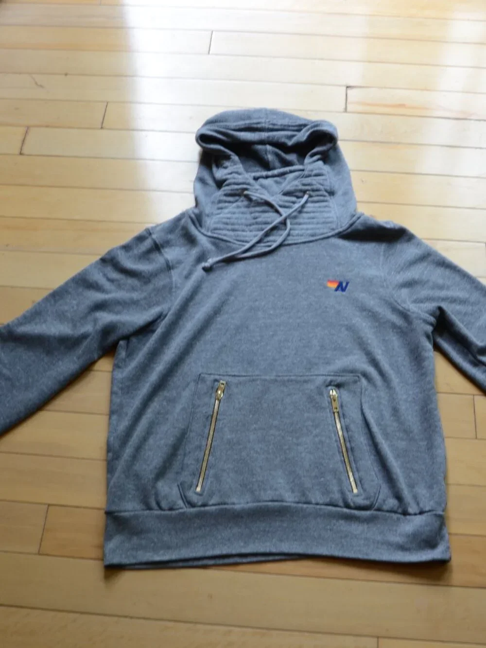 Aviator Nation Ninja Pullover Hoodie Size M Unisex